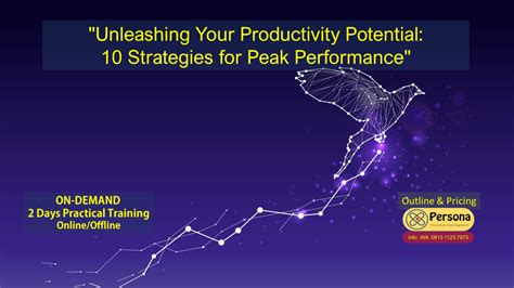 Unleashing Your Potential: Mastering the Productivity Frontier for Peak Performance!